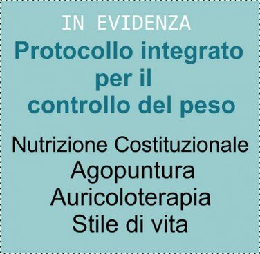 Protocollo integrato per il controllo del peso